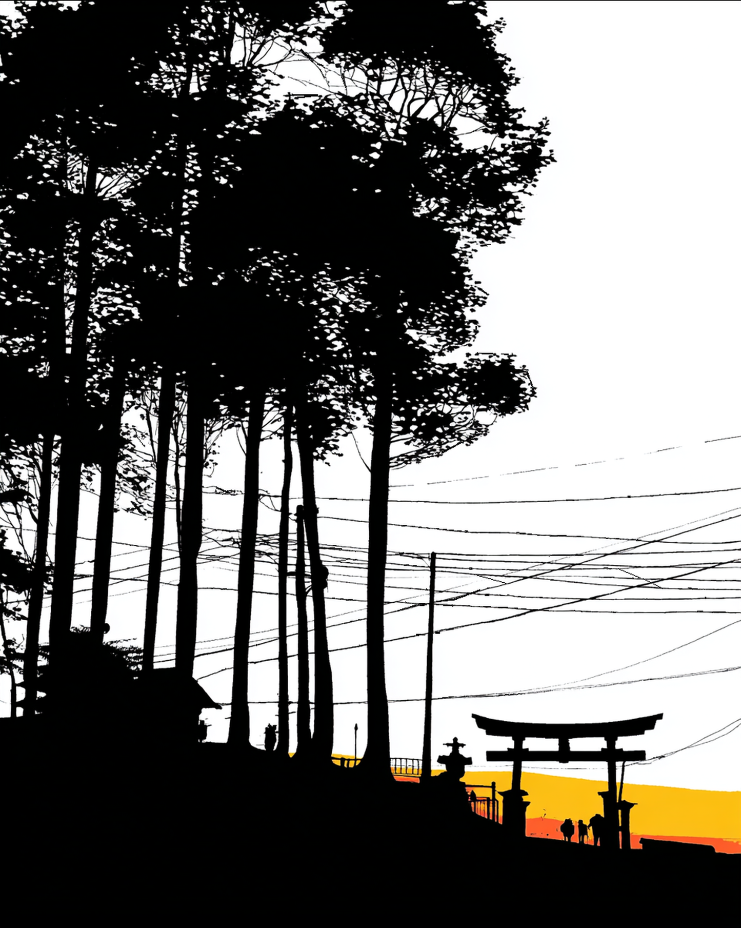夕景の鳥居 / Torii at Dusk