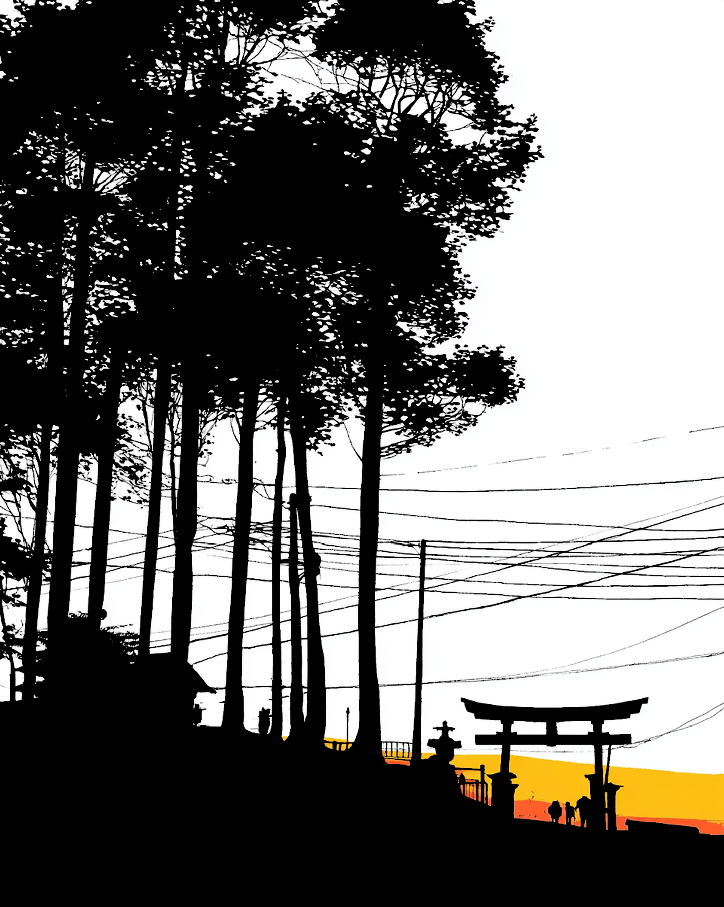 夕景の鳥居 / Torii at Dusk