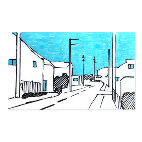 Town 1 (Drawing)