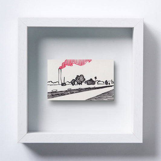 View 1 (Drawing) / けむり