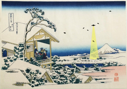 浮世絵 UFO