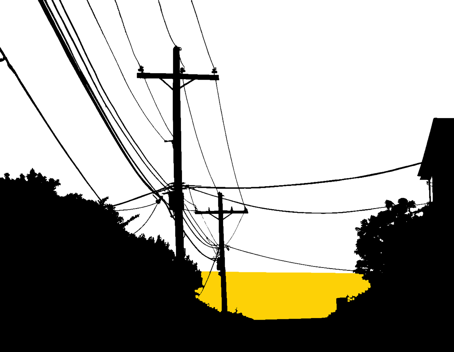 電柱の坂道 #003