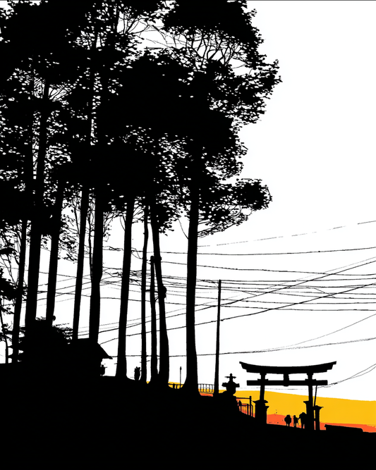 夕景の鳥居 / Torii at Dusk