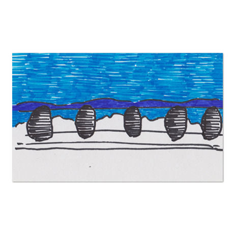 View10 (Drawing) / 湖周